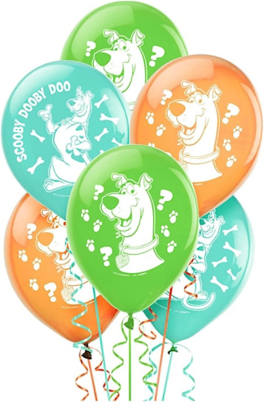 Scooby-Doo Where Are You! Latex Balloons (6ct)