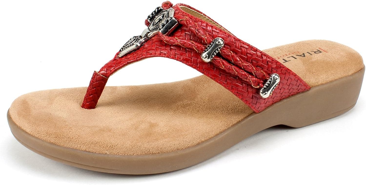 RIALTO Women's Bailee Flat Sandal