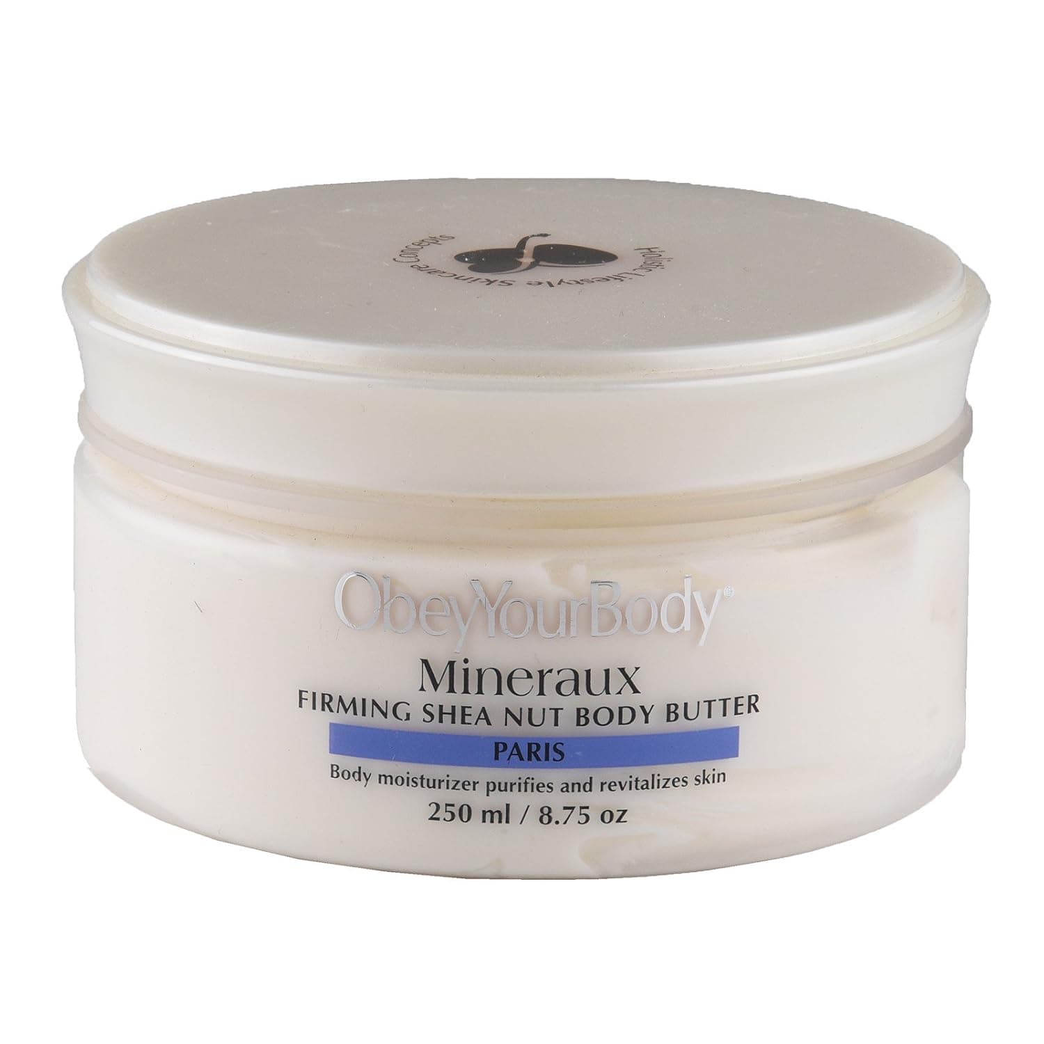 Obey Your Body Shea Body Butter Paris - Super Soft Grade A, Silky Smooth Texture &, Suitable for All Skin