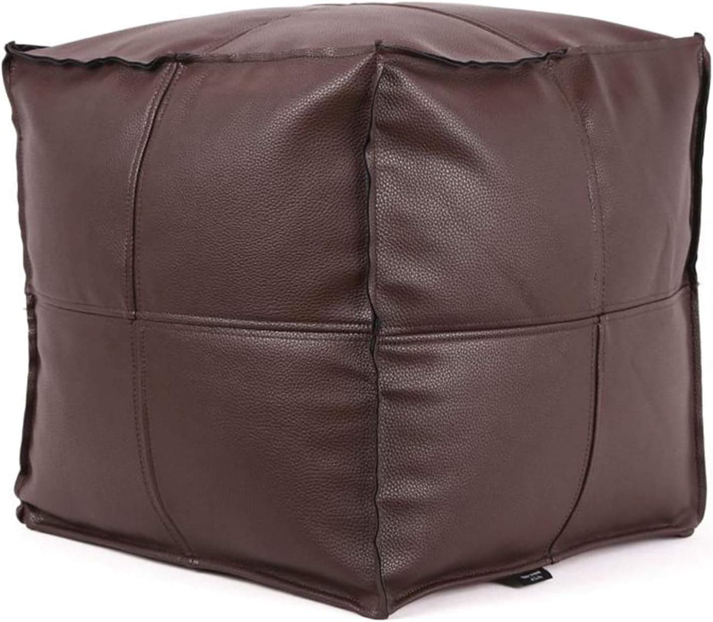 Louis Donné Velvet Button Tutfed Round Storage Ottoman with Small Foot Stool 2 in 1 Design Ottoman Set Blue