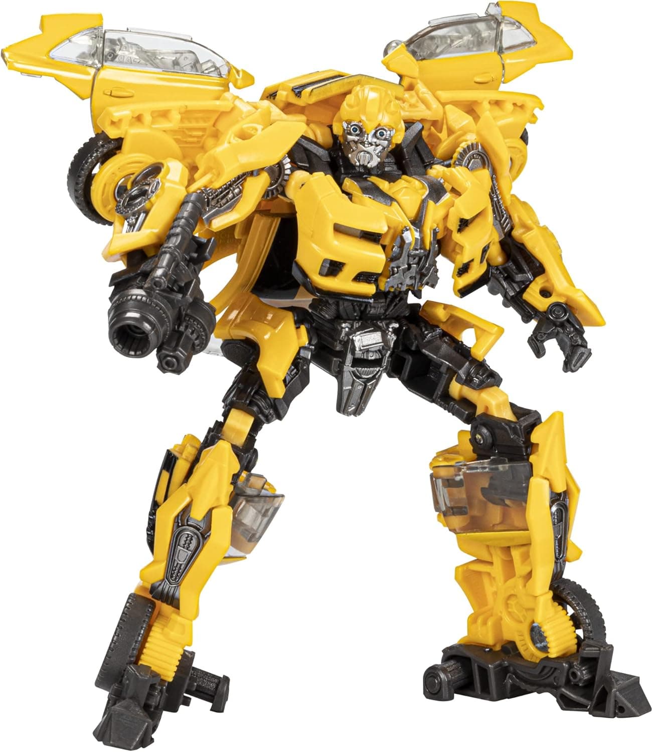 TRANSFORMERS Toys Studio Series 87 Deluxe Dark of The Moon Bumblebee Action Figure, 8 and Up, 4.5-inch