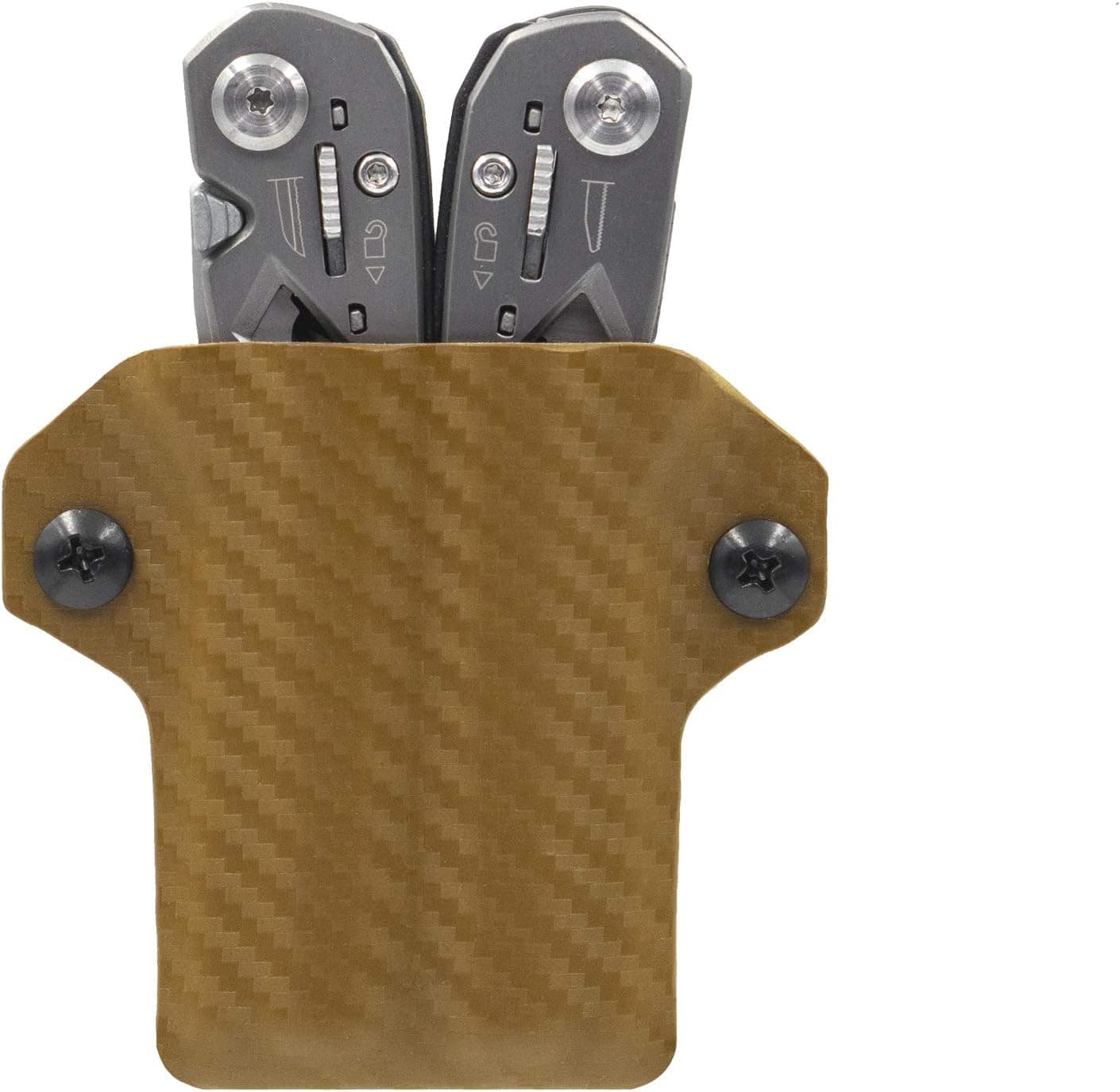 Clip & Carry Kydex Multitool Sheath for Gerber Suspension - Made in USA | (Multi-Tool not Included) Multi Tool Sheath Holder Holster