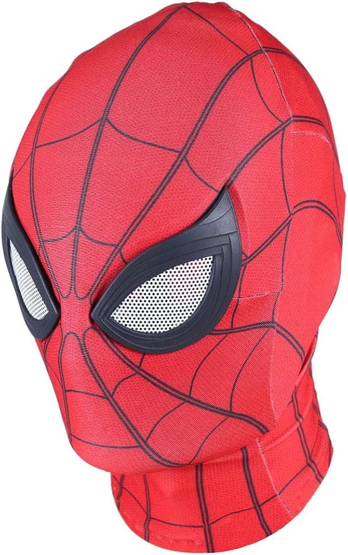 Halloween Cosplay Superhero Kids Mask Spandex Hood Dye-Sub Bodysuit Props,150