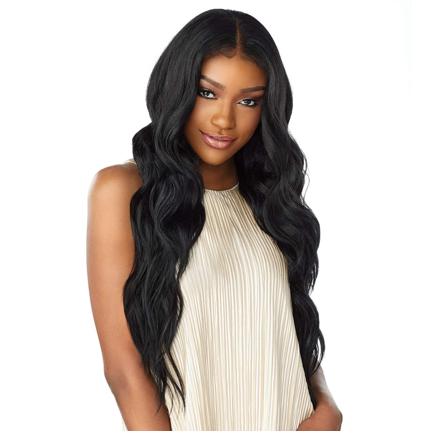 Sensationnel WHAT LACE 13x6 Wigs - Cloud 9 Synthetic Hair Hand Tied Natural Preplucked Hairline Illusion Lace Frontal Lacewig -Whatlace BRIELLE (2)