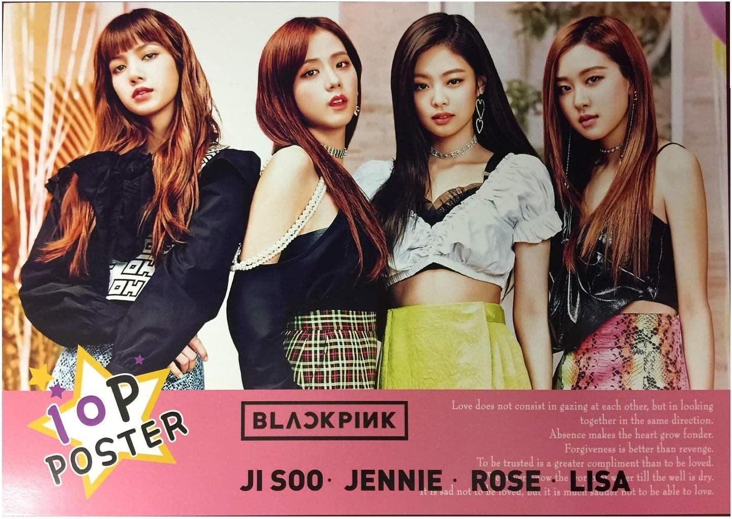Fancy105 Kpop Blackpink Photo Posters (10 Pieces)