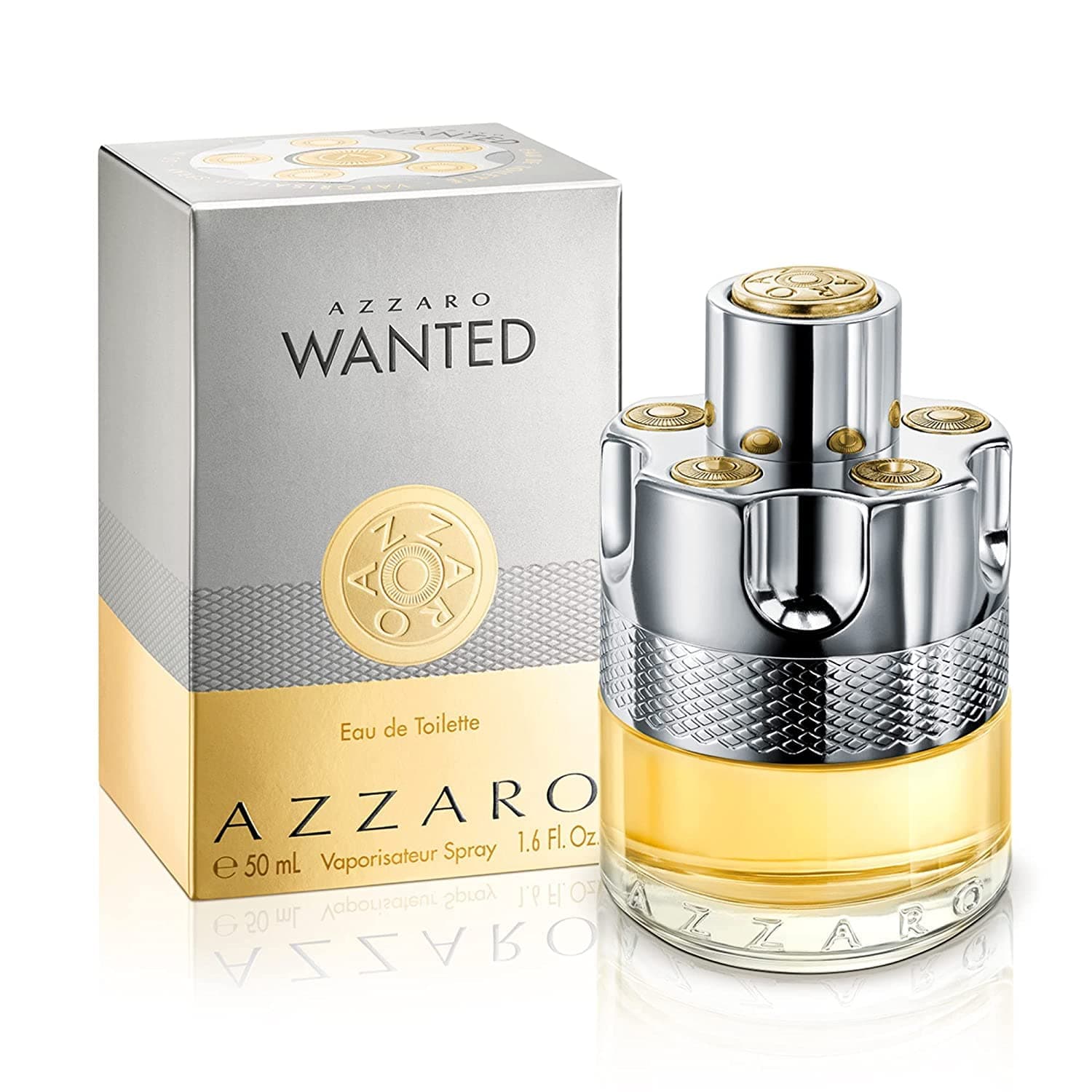 Azzaro Wanted Eau de Toilette — Mens Cologne — Woody, Citrus & Spicy Fragrance