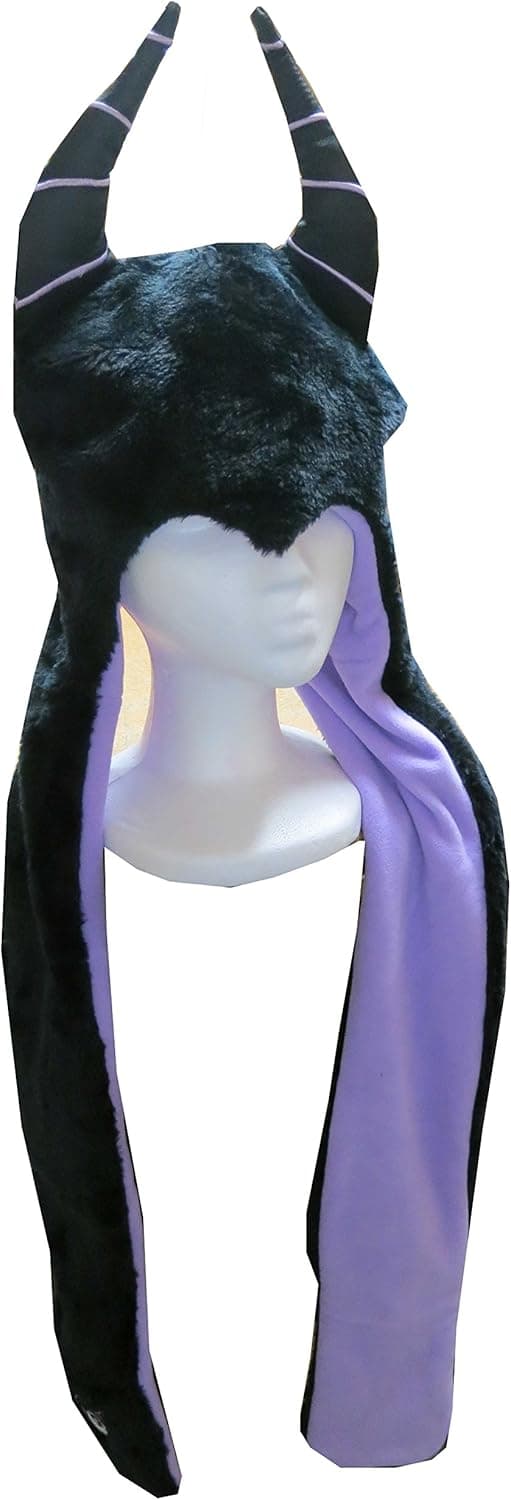 Disney Maleficent Spirit Hood Purple and Black