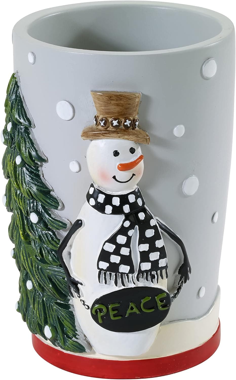 Avanti Linens Country Friends Holiday Collection Tumbler, Multi