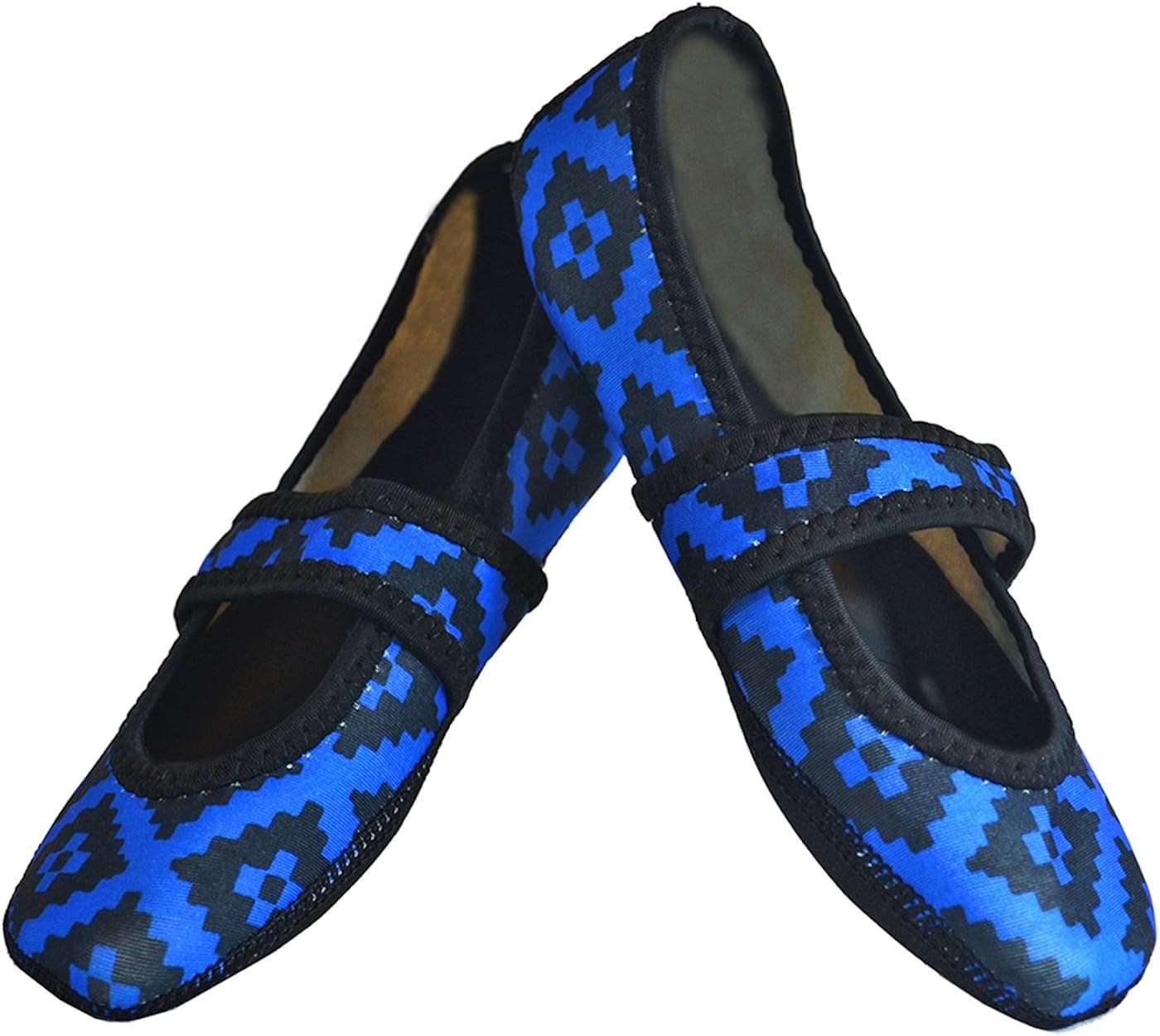 Nufoot Betsy Lou Fuzzies Women's Shoes, Best Foldable & Flexible Flats, Slipper Socks, Travel Slippers & Exercise Shoes, Dance Shoes, Yoga Socks, House Shoes, Indoor Slippers
