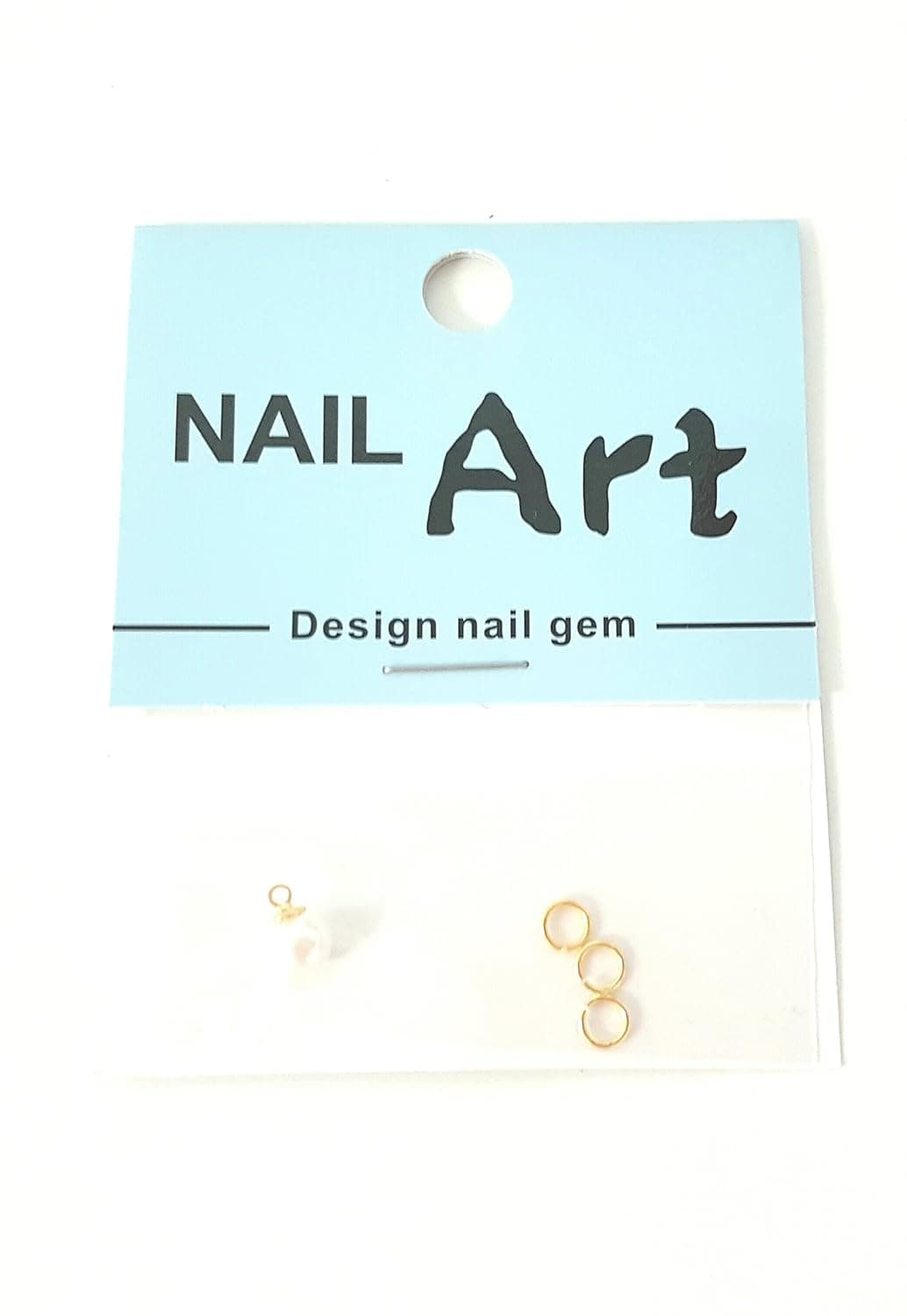 2 x Pearl Drop Dangle Charm
