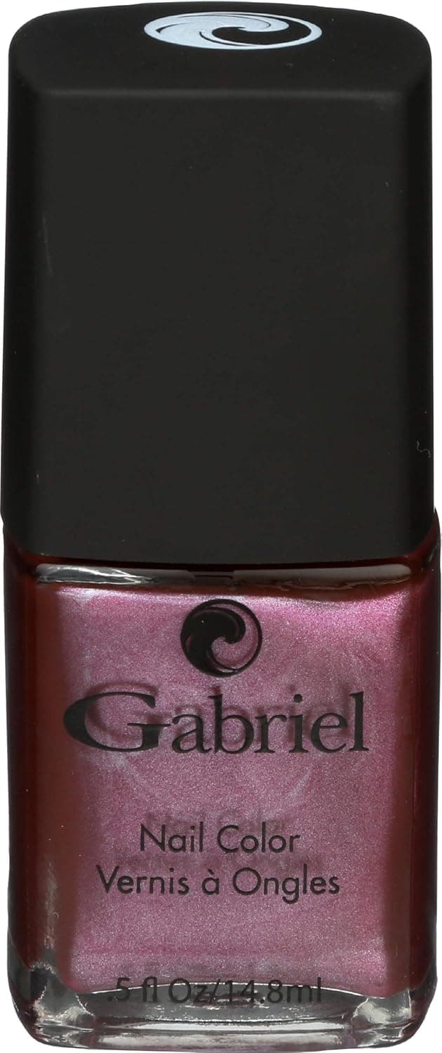 Gabriel Cosmetics, Nail Polish Tahitian Orchid, 0.5 Fl Oz