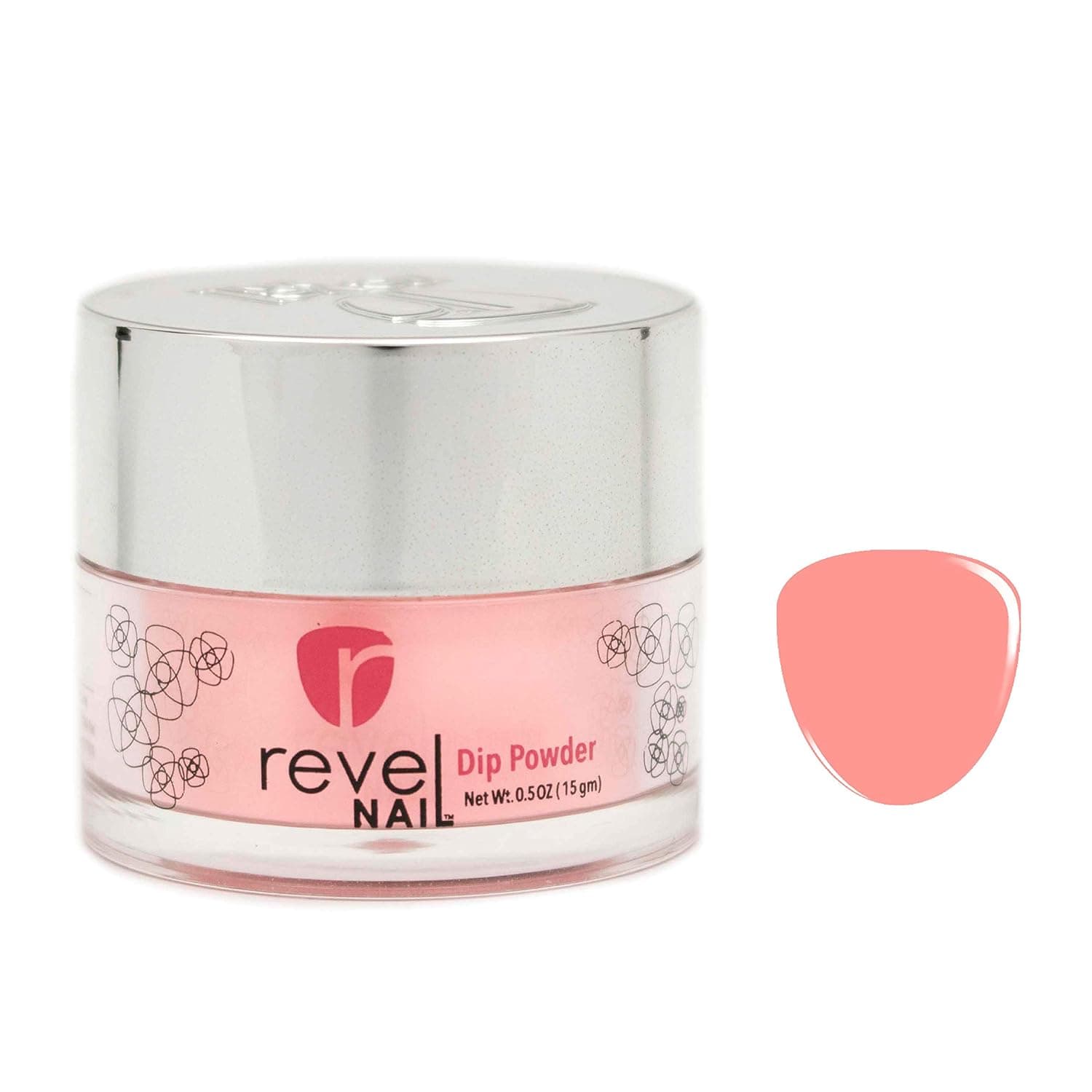 Revel Nail Dip Powder | for Manicures | Nail Polish Alternative | Non-Toxic & Odor-Free | Crack & Chip Resistant | Can Last Up to 8 Weeks | 1oz Jar | Creme Color | Royal