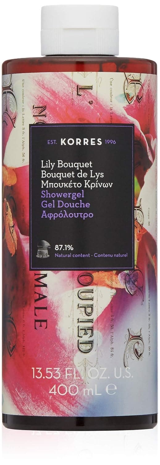 KORRES Lily Bouquet Showergel, 13.53 Fl Oz