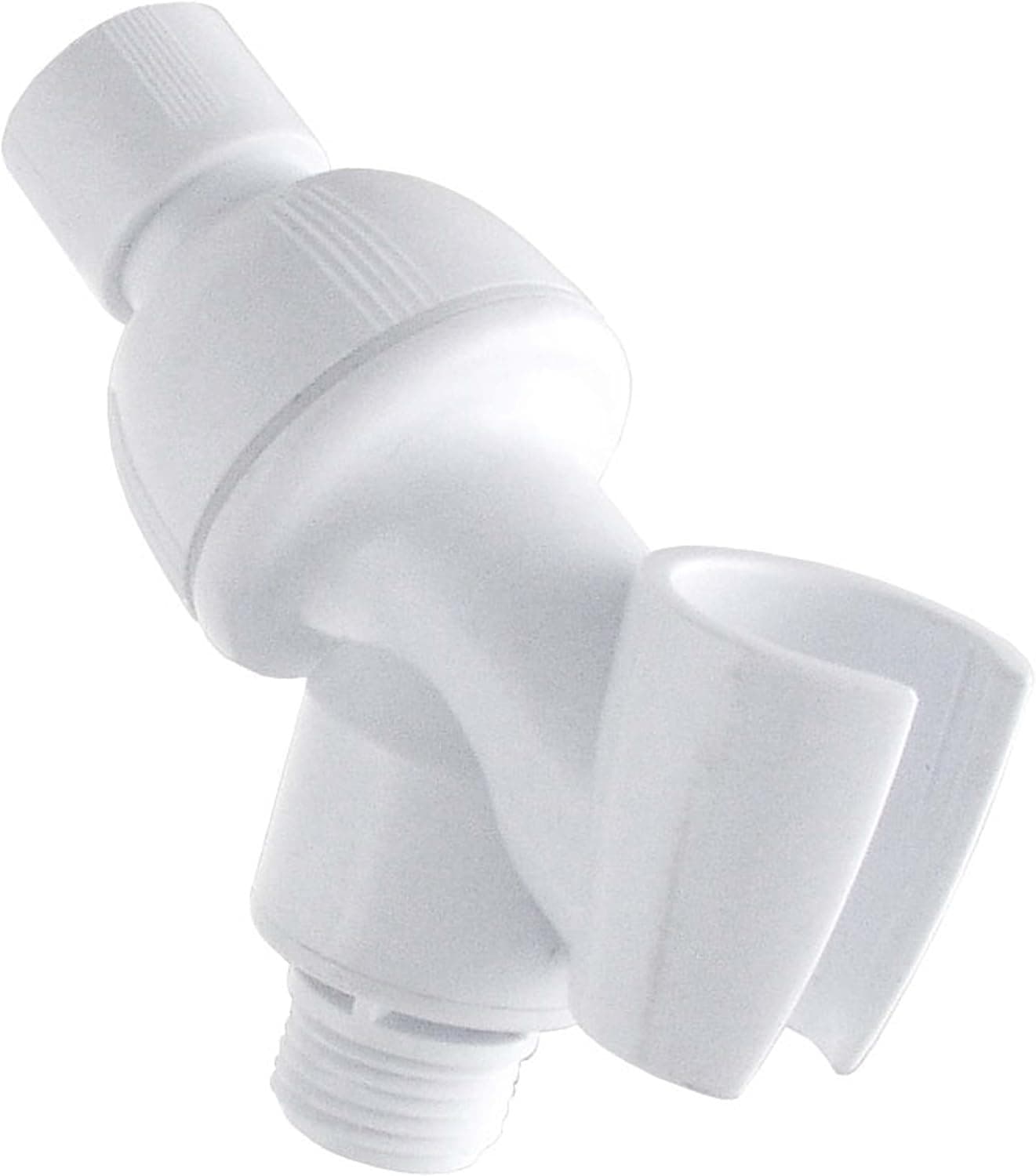 LDR Industries 520 2440W Shower Arm Mount, White
