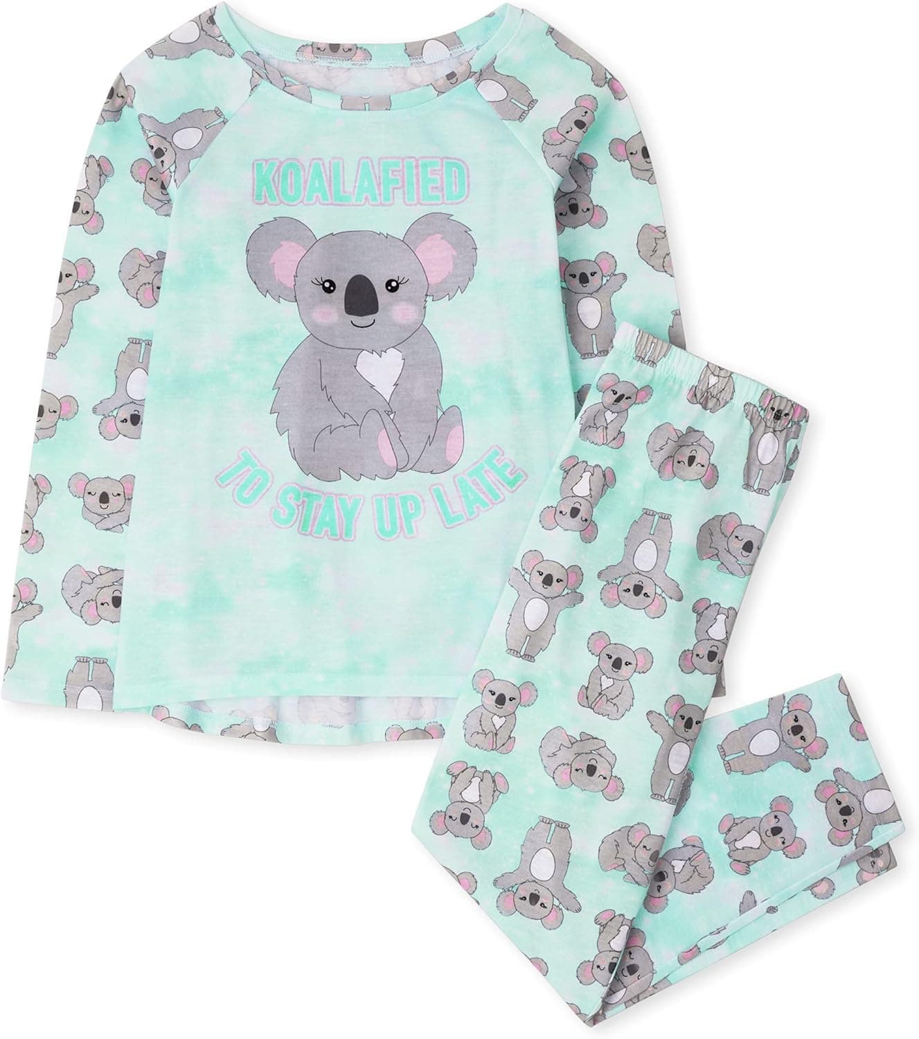 The Children's Place Girls Long Sleeve Koala Pajamas