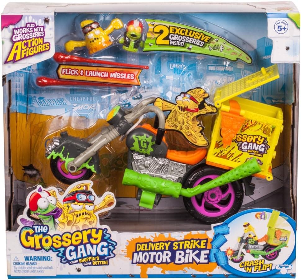 Grossery Gang The Putrid Power S3 Delivery Strike Motorbike