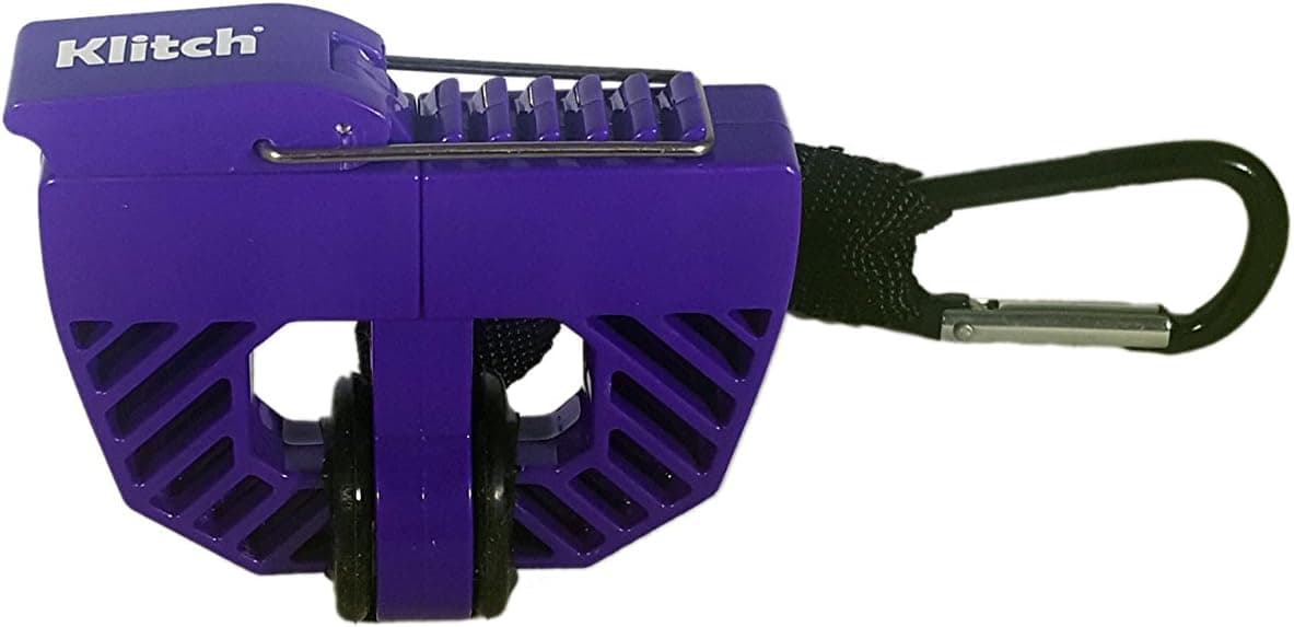 Klitch Footwear Clip Sports Accessory, Hang Extra Shoes Cleats Boots or Gear on Your Bag. Works on Soccer, Baseball, Basketball, Track, Running Shoes, Flip Flops and More.