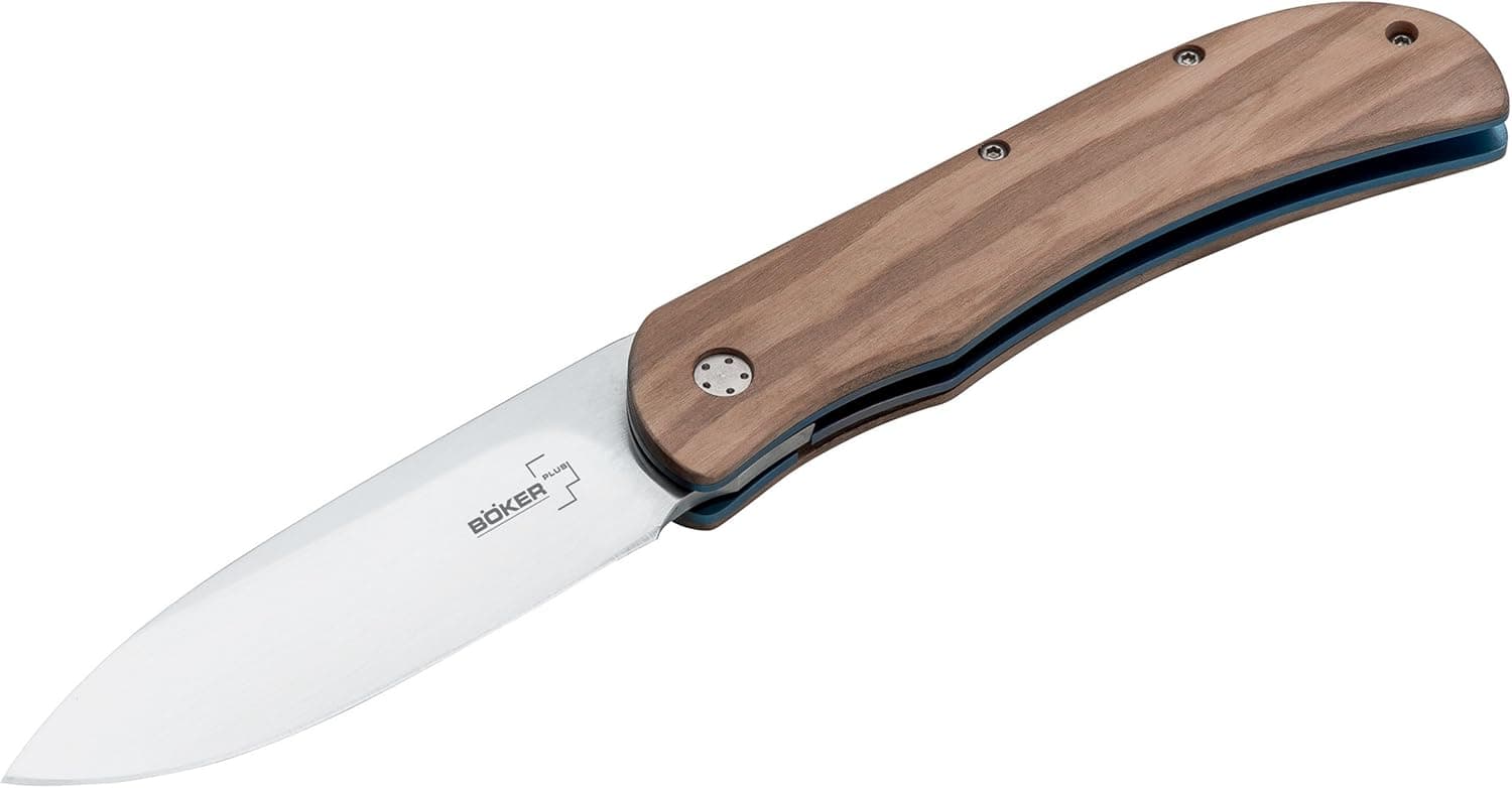 BOKER PLUS 01BO038 Exskelibur I Knives, Olive/Brown