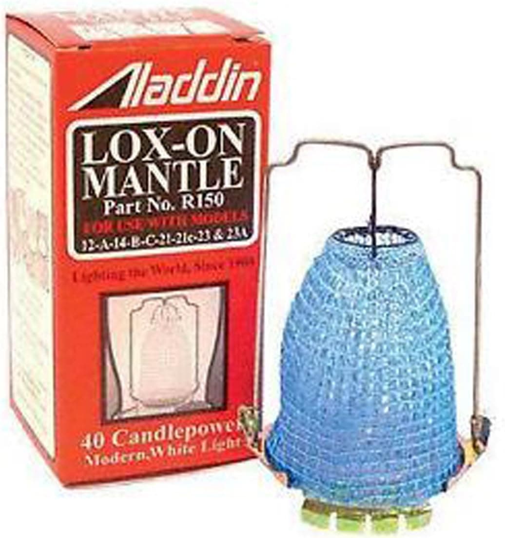 B&P Lamp Aladdin Lox-on Mantle