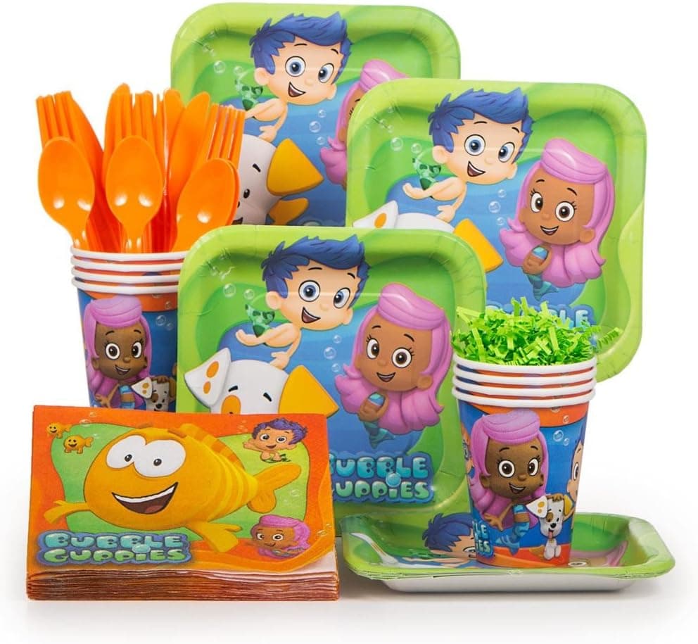 Costume SuperCenter Bubble Guppies Birthday Party Decorations (8 Guests)