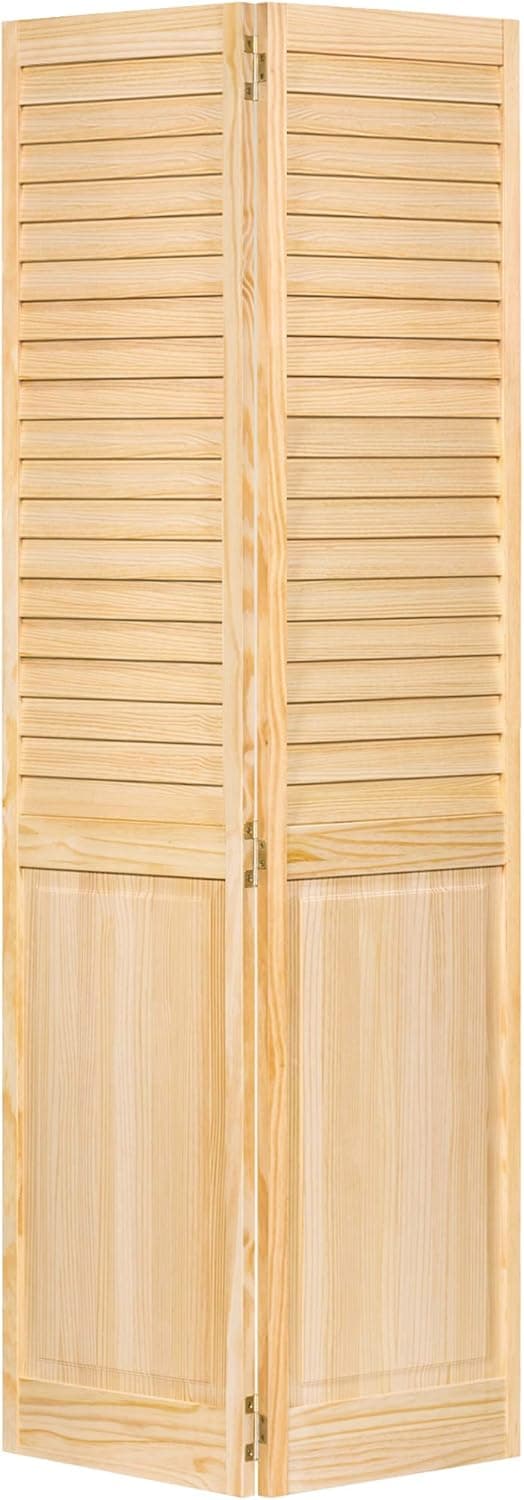 Kimberly Bay Closet Door, Bi-fold, Louver Panel Plantation (30x80)
