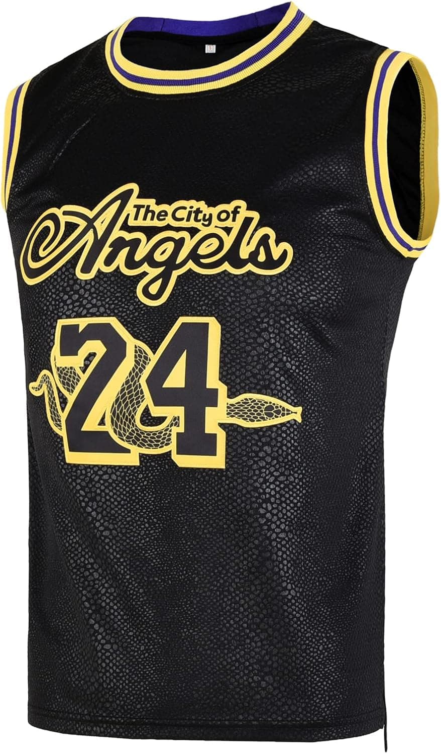 POYI Legend Youth #24 Men's Hip HOP Fashion Stitched Basketball Sports Jersey for Kids