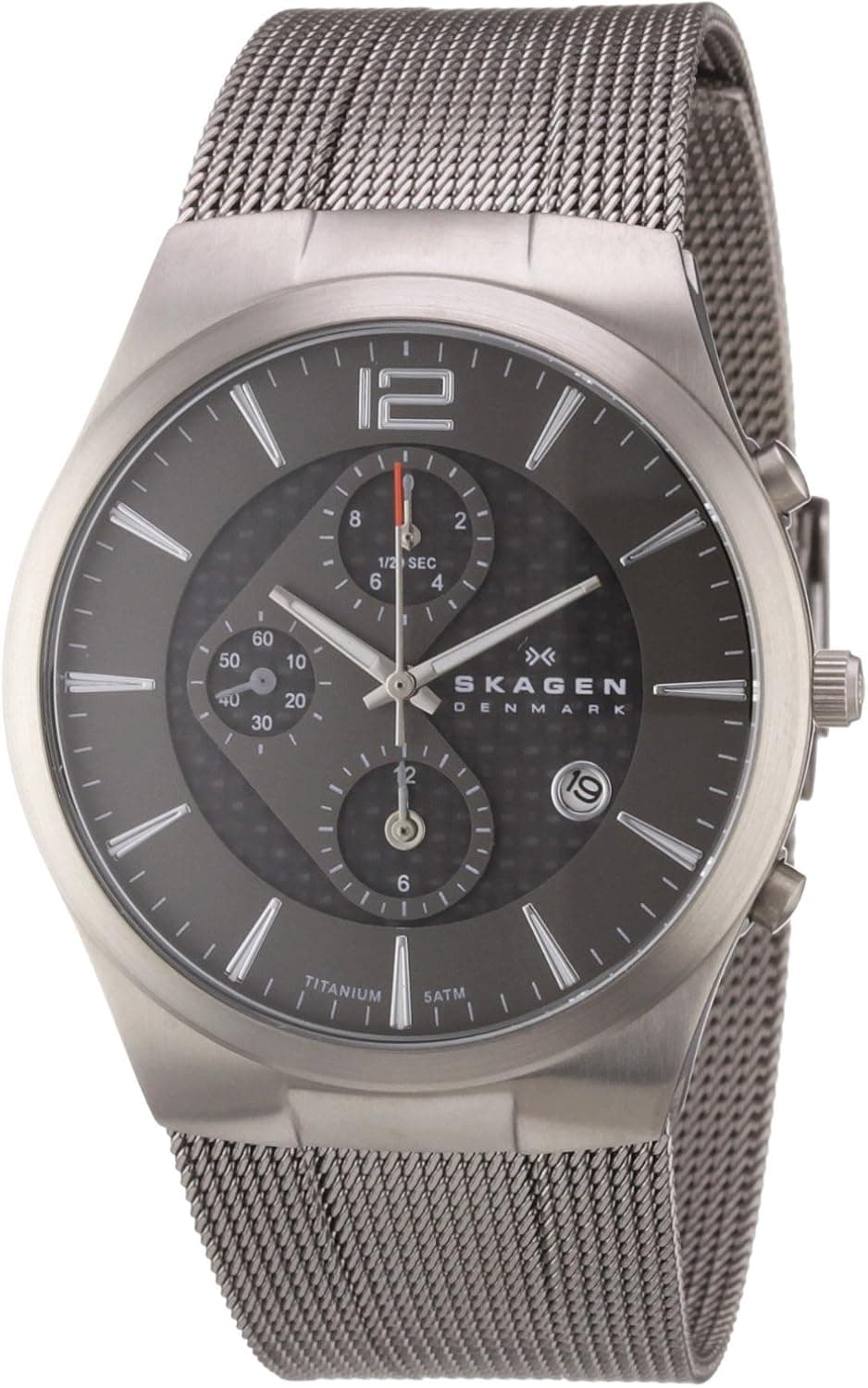 Skagen Men's 906XLTTM Titanium Titanium Chronograph Watch