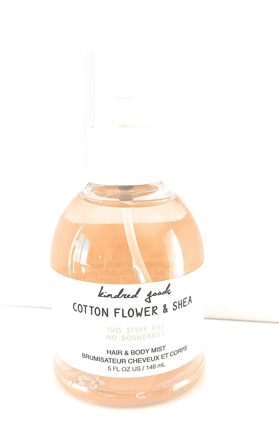 Kindred Goods Cotton Flower & Shea Hair & Body Mist Spray 5 Fl Oz