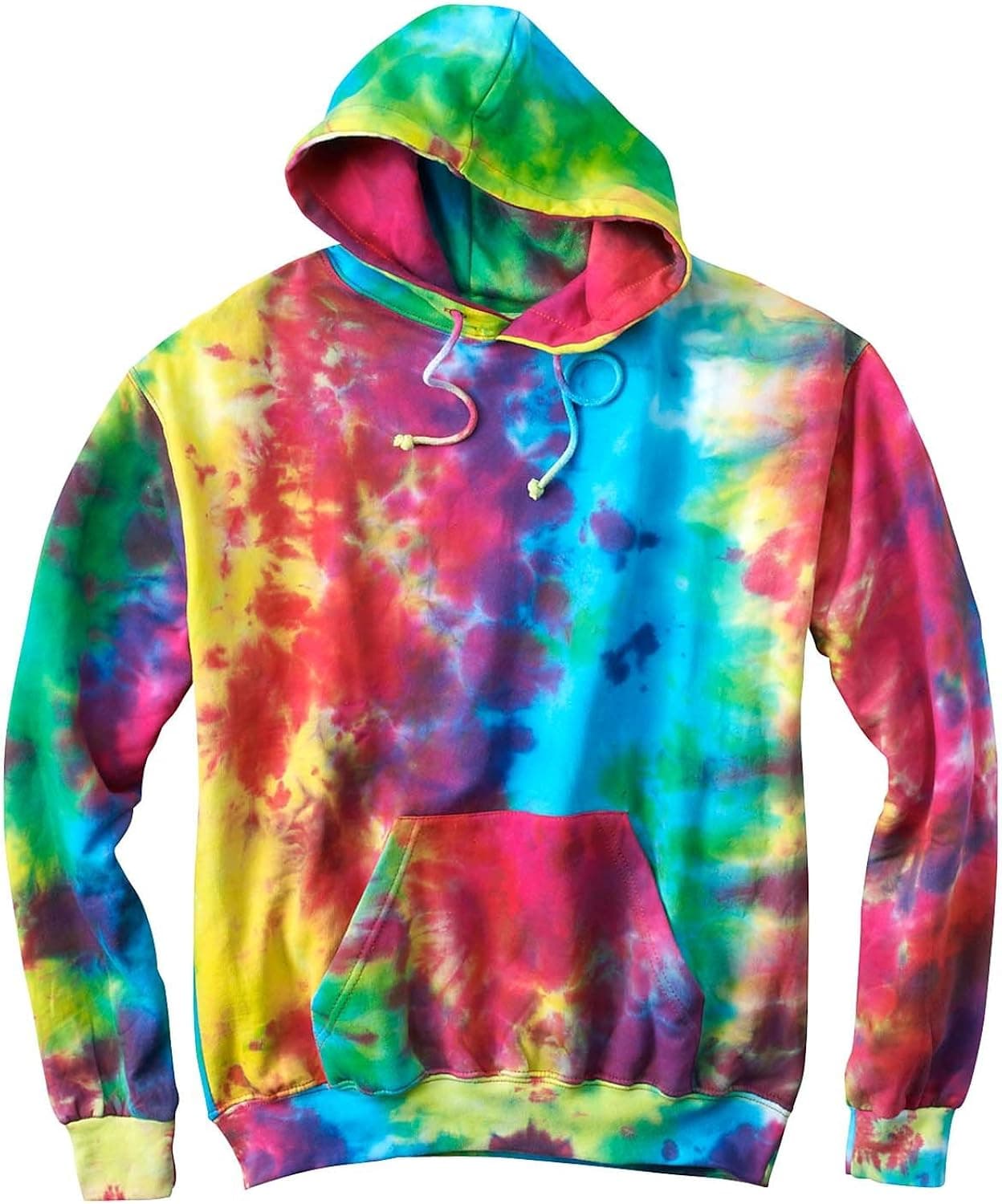Tie Dye Colortone Adult Spider Hood