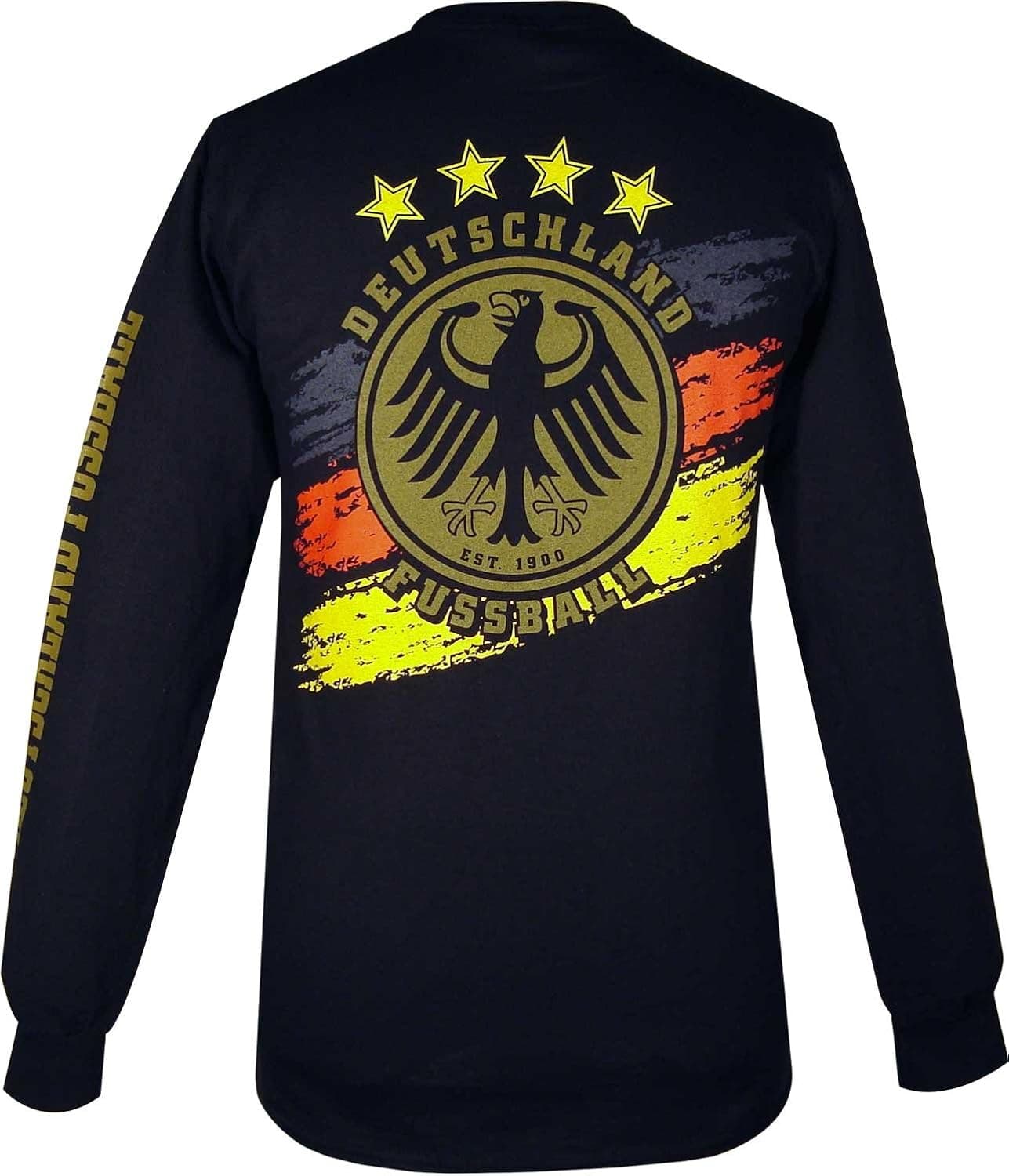 Germany Long-Sleeve Soccer T-Shirt - L