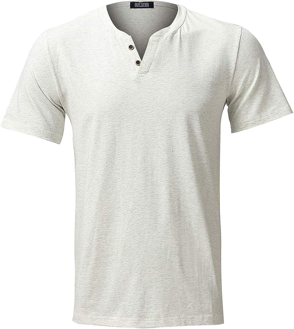 Harrms T Shirts for Men Regular Fit Mens T Shirts Casual Cotton Short Sleeve Tee Shirts Basic Layer, 23 Colors