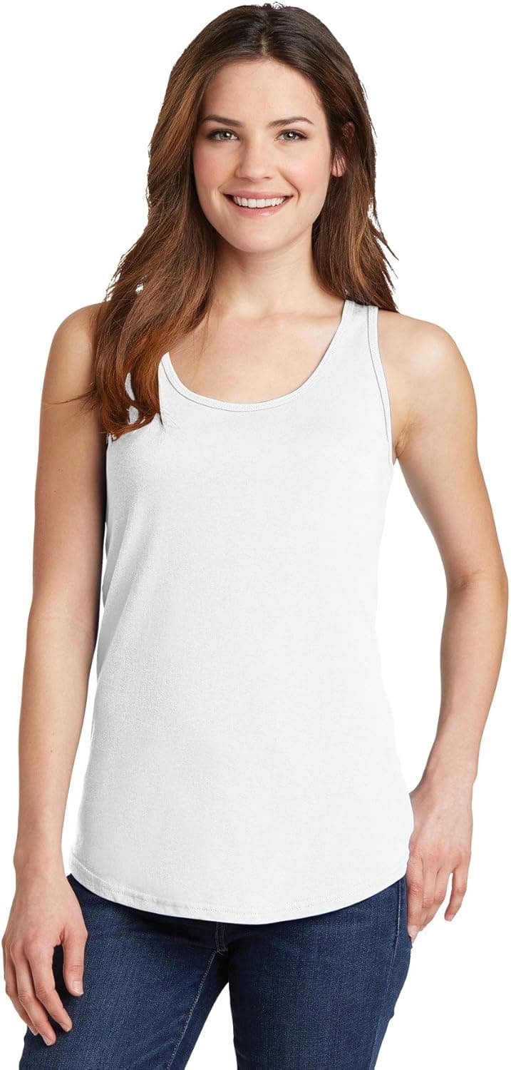 PORT AND COMPANY 54Oz 100% Cotton Tank Top (LPC54TT)