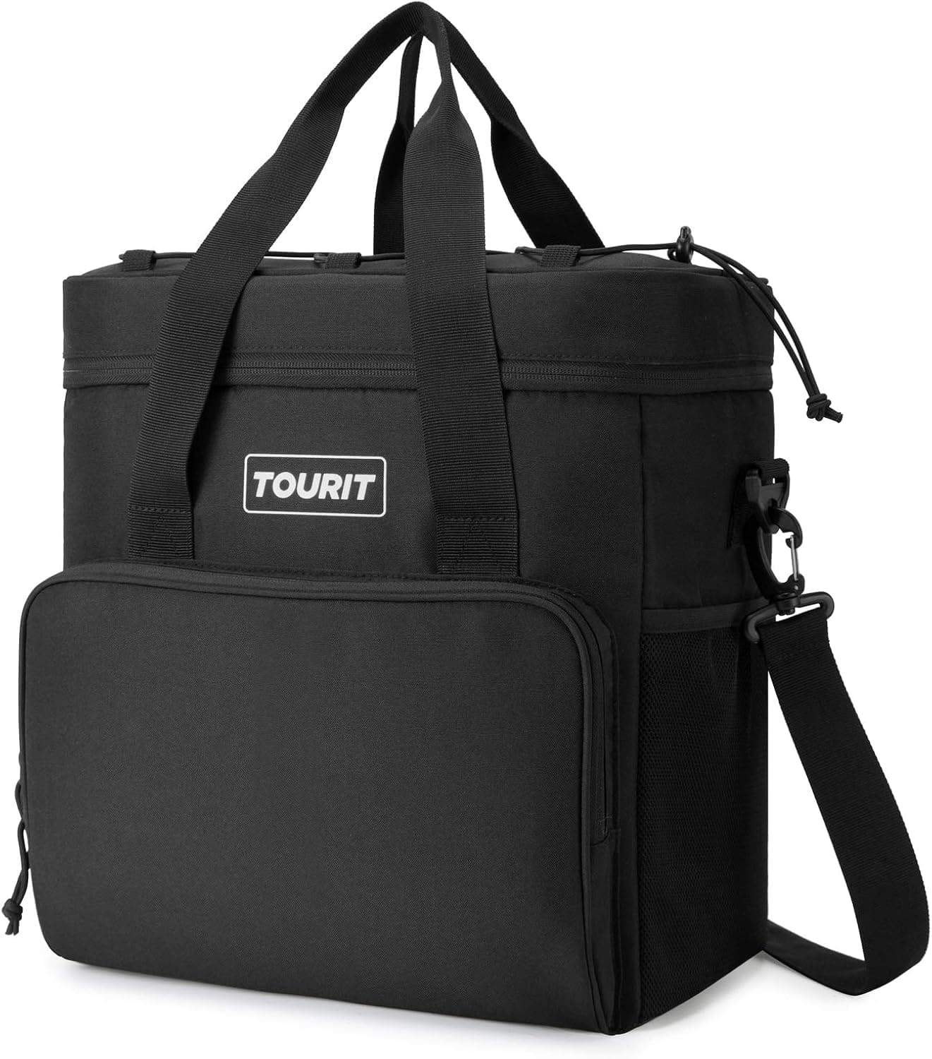 TOURIT Cooler Bag 35-Can Insulated Soft Cooler Portable Cooler Bag 24L Lunch Coolers for Picnic, Beach, Work, Trip, Black