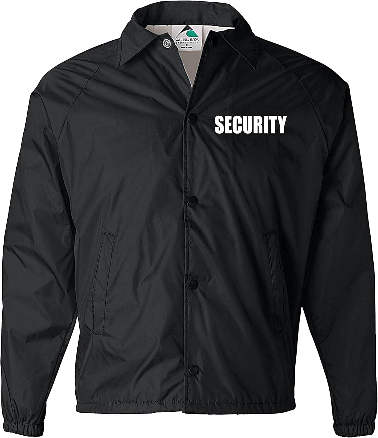 Smart People Clothing Security jacket with White/Reflective Decorations, nylon, security guard jacket, law enforcement