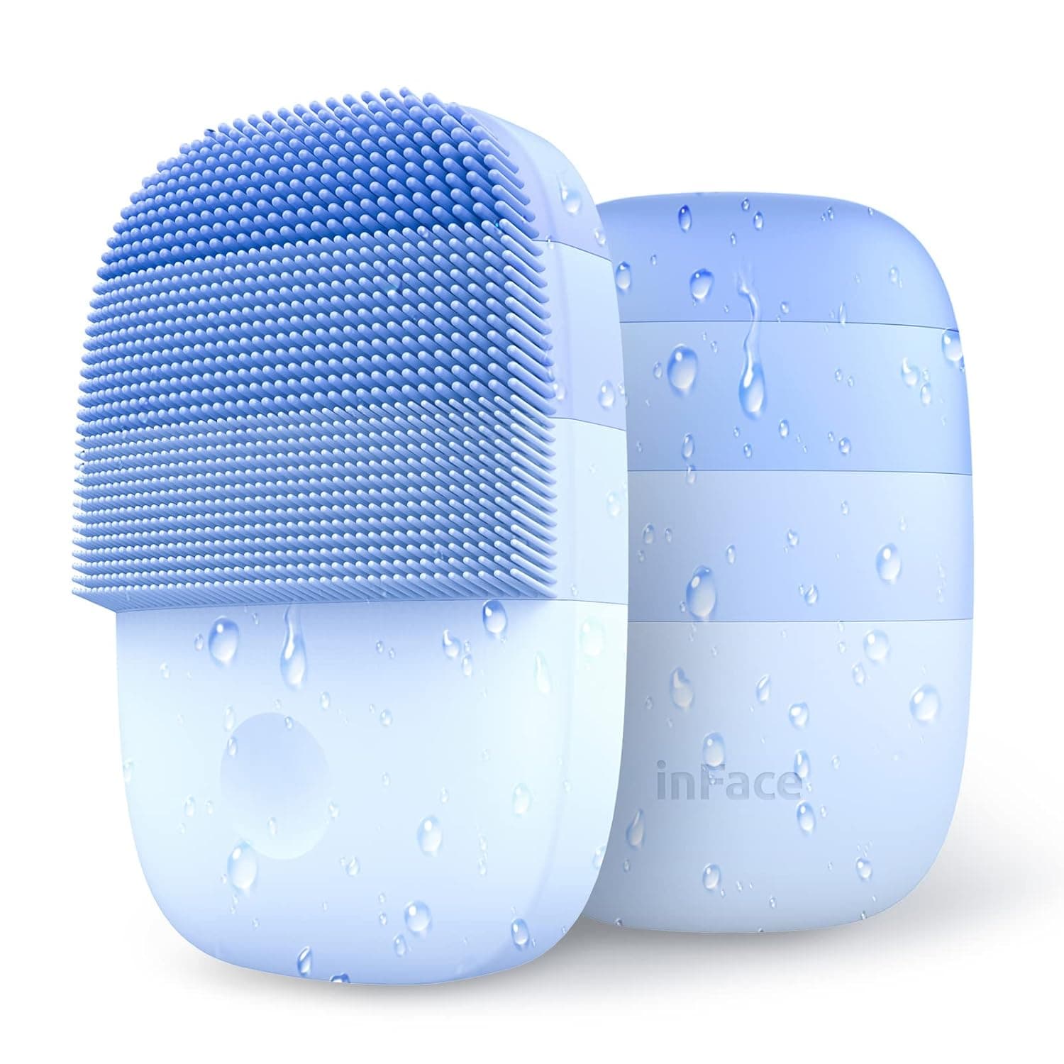 2022 Sonic Facial Cleansing Brush, Upgrading with 5 Vibration Speeds, IPX7 Waterproof, and Soft Silicone Designed to Deeply Cleanse and Exfoliate for Woman & Men, inFace MS2000 Pro Violet