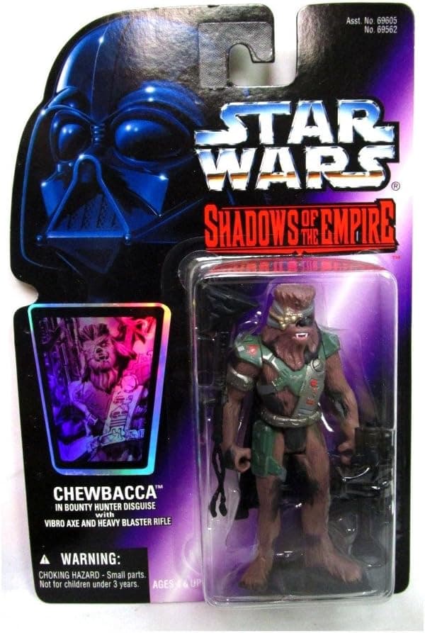 Star Wars Shadows of the Empire Chewbacca in Bounty Hunter Disguise Action Figure