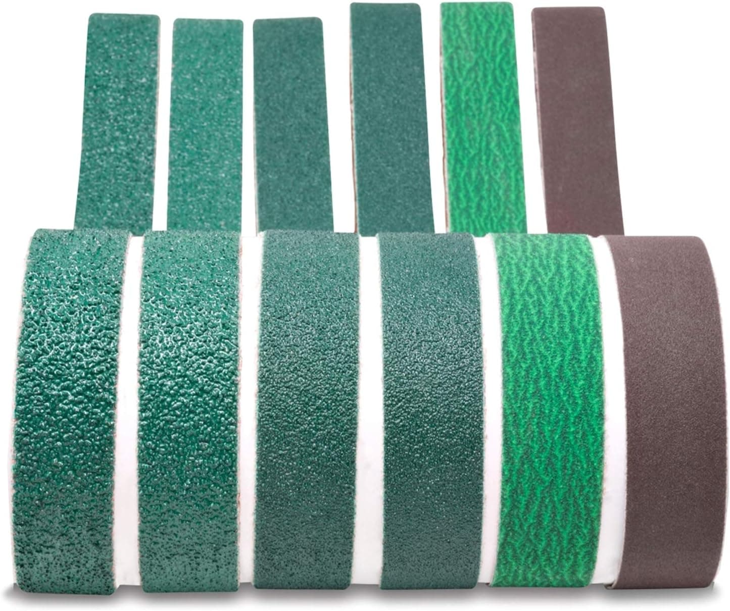 1 X 42 Inch Zirconia Grinding/Sanding Belt, 12 Pack (6 Pack Assortment)