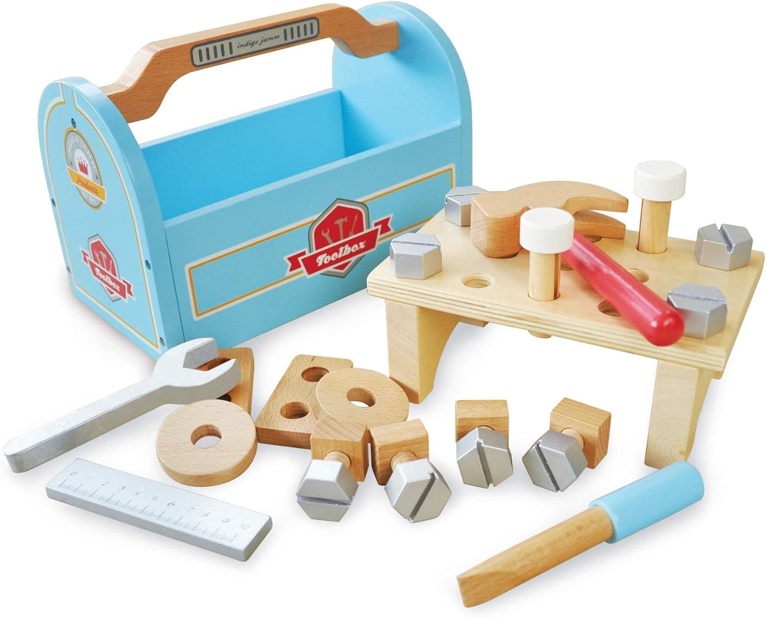 Indigo Jamm KIJ10082 Little Carpenters Tool Box Playset