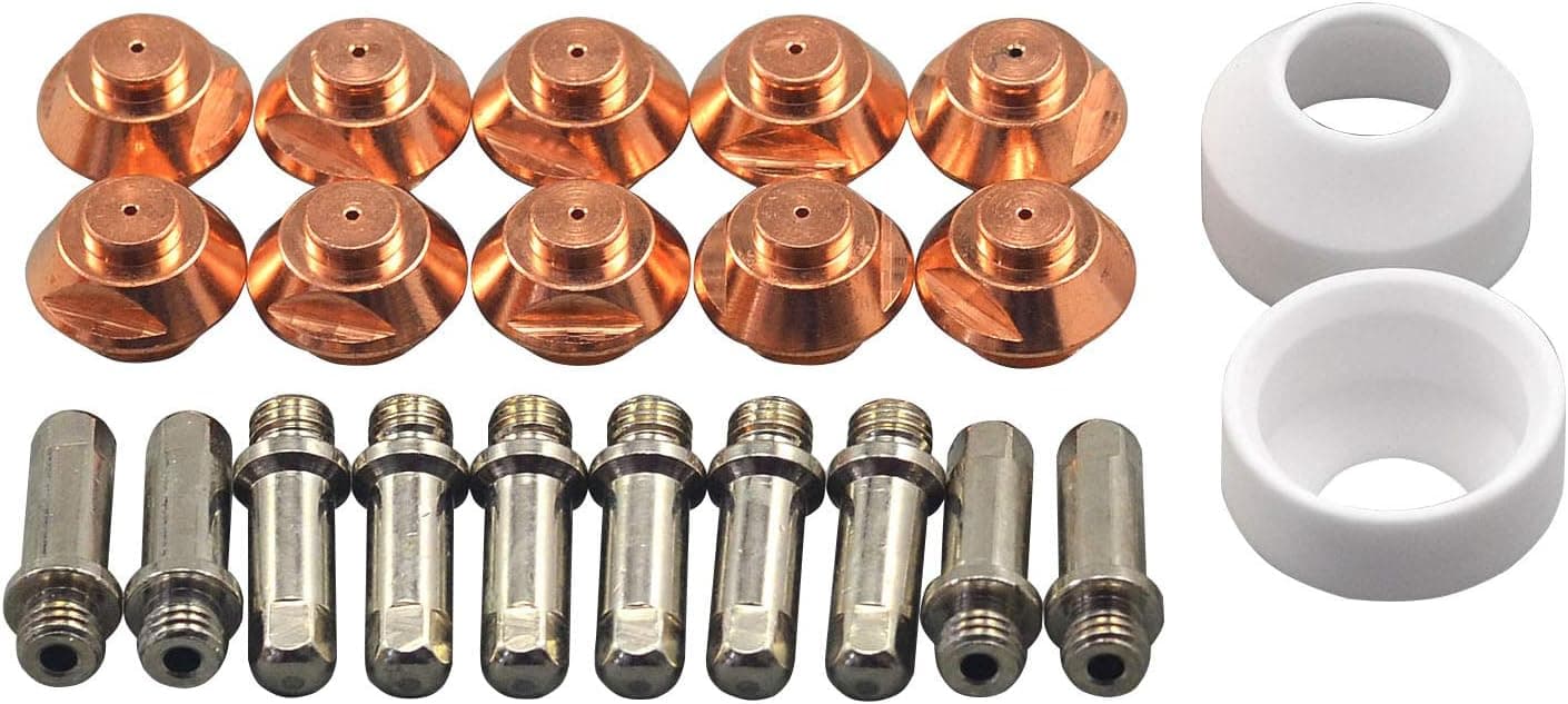 Plasma Tips Electrode 9-5619 9-5618 9-5617 fit PCH M-52 Thermal Dynamics Plasma Cutter Torch 22pcs