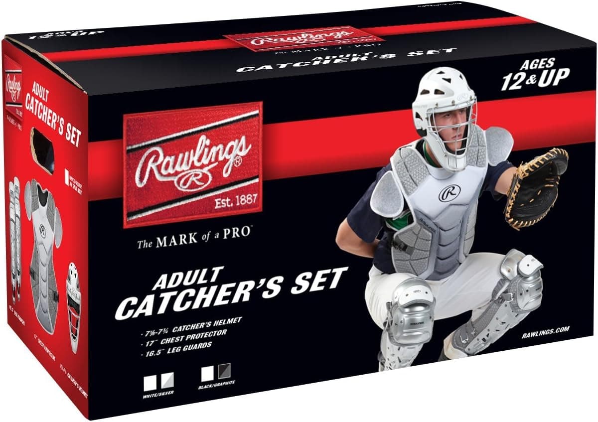Rawlings Sporting Goods Velo Age 6-9 Catcher's Set
