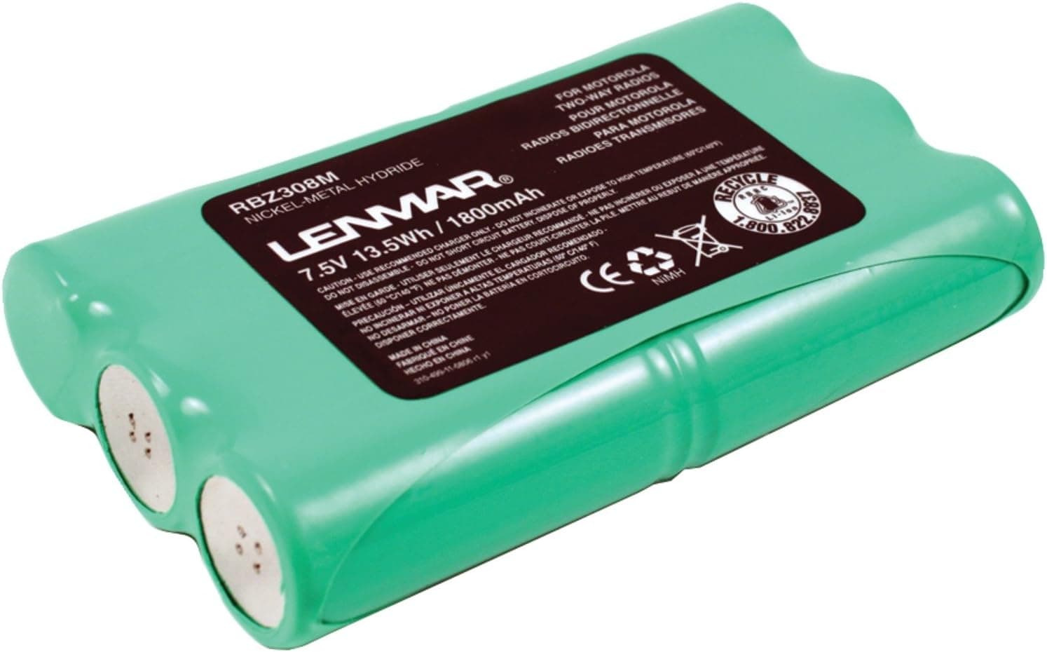 Lenmar Motorola HNN9018A Battery for Motorola SP50 2-Way Radios