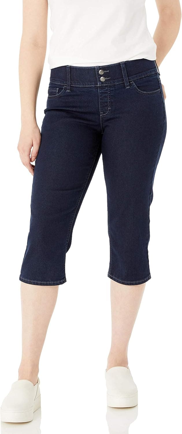 Riders by Lee Indigo Women's Waist Smoother Denim Capri