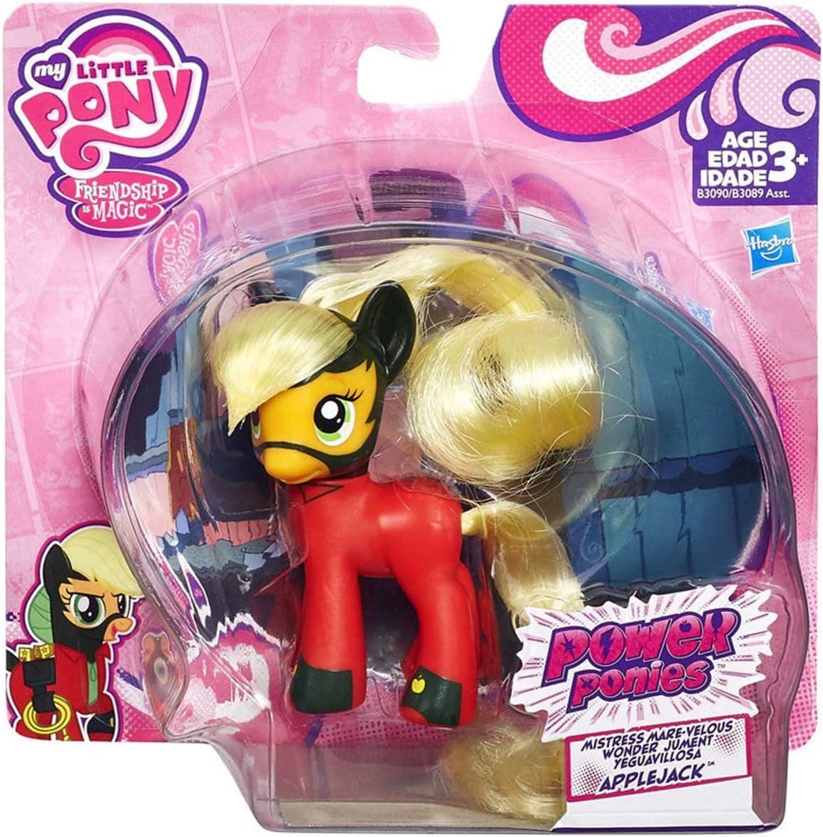 Hasbro My Little Pony Friendship is Magic Power Ponies Applejack Figure [Mistress Mare-Velous]