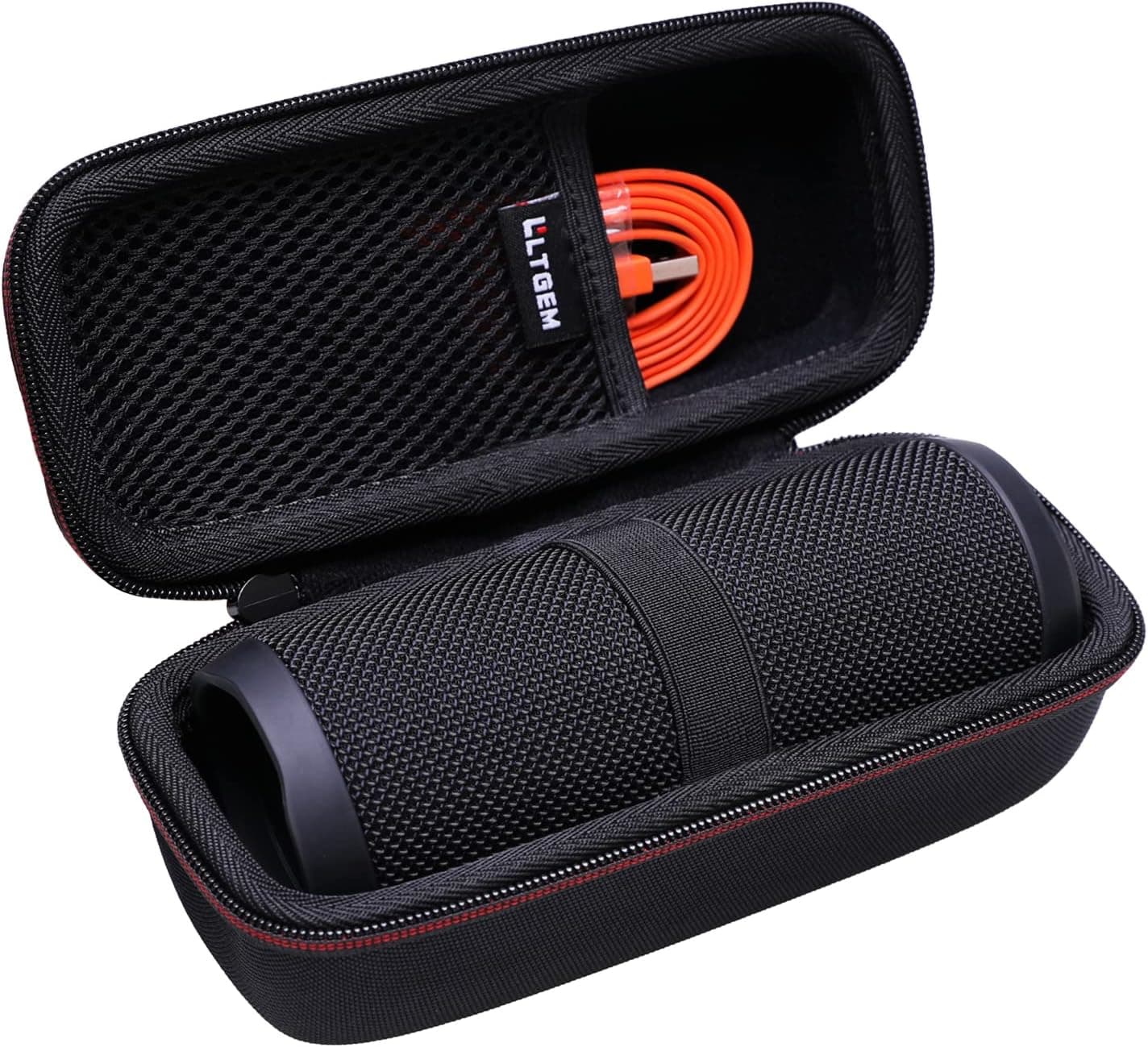 LTGEM EVA Hard Carrying Case for JBL Flip 4 or Sonos Roam Waterproof Portable Speaker