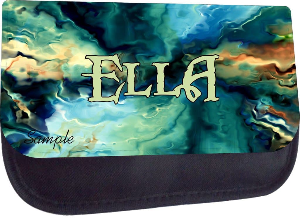 Erica-A-M Personalized Names-Select Your Name from the Name List TM Medium Sized Cosmetic Case-Made in the U.S.A.