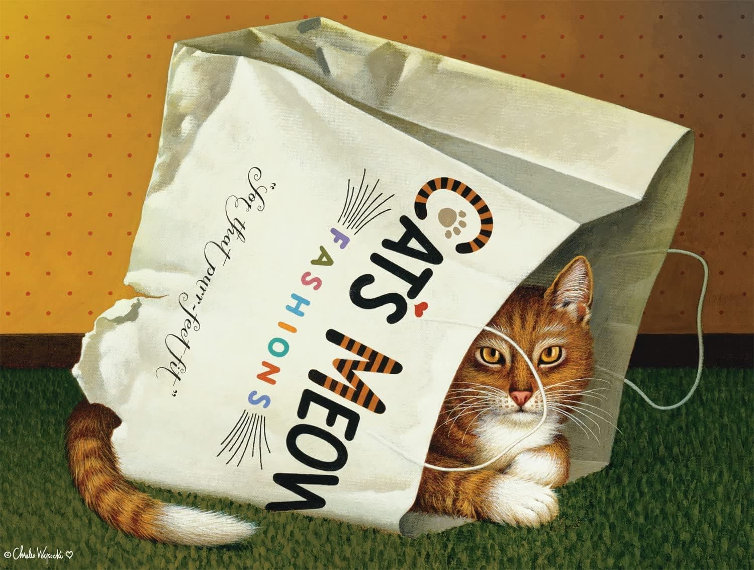 Buffalo Games - Dudley Wadsworth Catsinbag - 750 Piece Jigsaw Puzzle