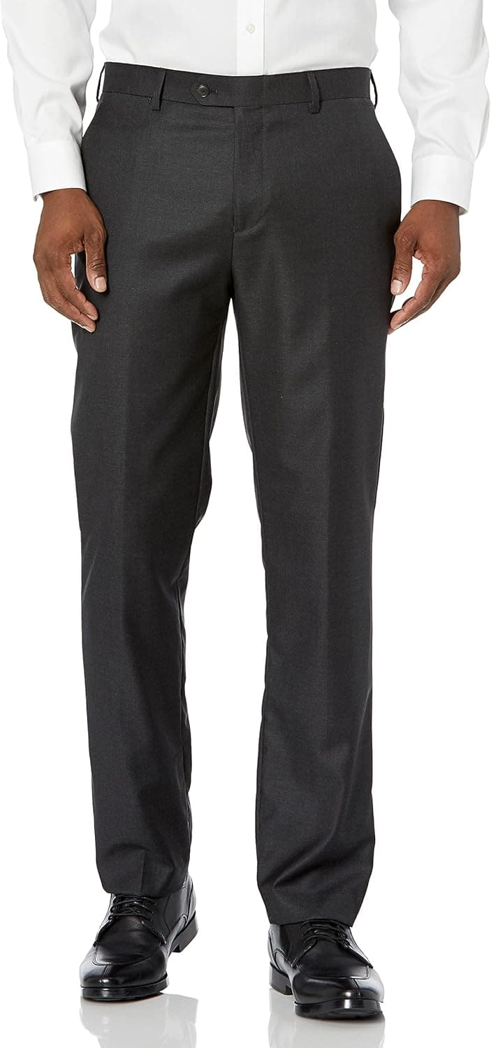 Buttoned Down Men's Tailored Fit Super 110 Italian Wool Suit Dress Pant