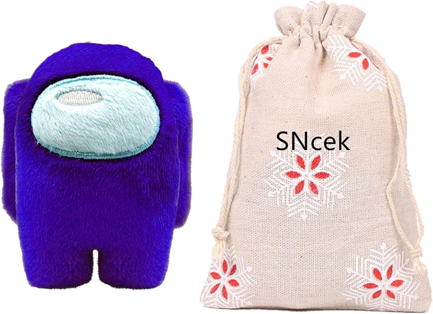 Among U&Us Plush Plushie Toy Merch Purple - Crewmate Astronaut Game Soft Plush Kawaii Stuffed Animal Doll Cute Purple Small Plushie Imposters (1pc, Purple)