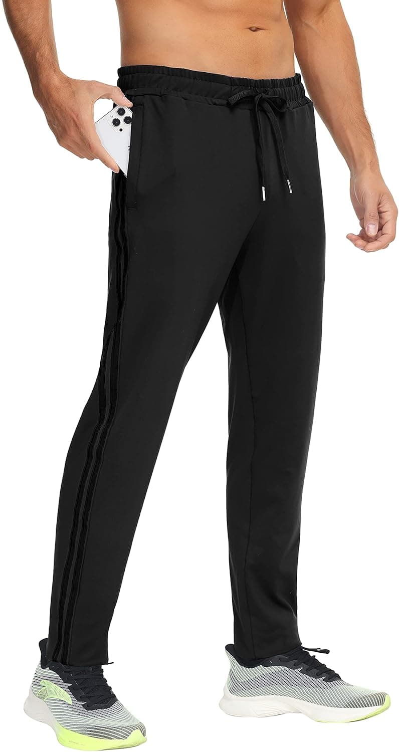 Boisouey Men's Jogger Sweatpant with Pockets