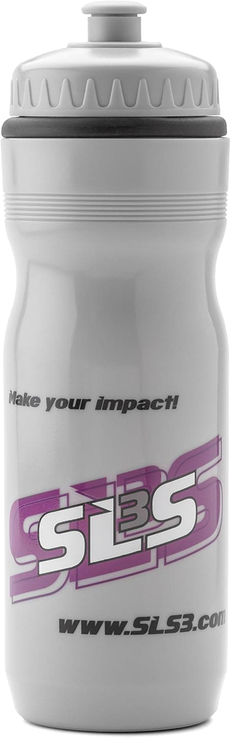 SLS3 Bike Water Bottle | Cycling Water Bottles Squeeze | Biking Bottles for Bike Holder | 2-Pack Bicycle Sport Bottle | Leak Proof | Athletic Sports Flask German Designed